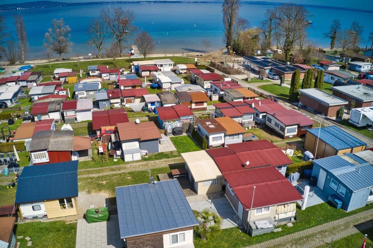 Der Campingplatz und das Strandbad der Stadt Amriswil am Ufer des Bodensees in Uttwil ist Thema der Erzählstunde im Ortsmuseum.