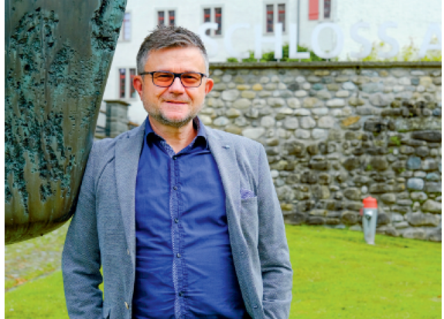 Geschäftsleiter Gilbert Piaser im Interview beim Felix Arbon