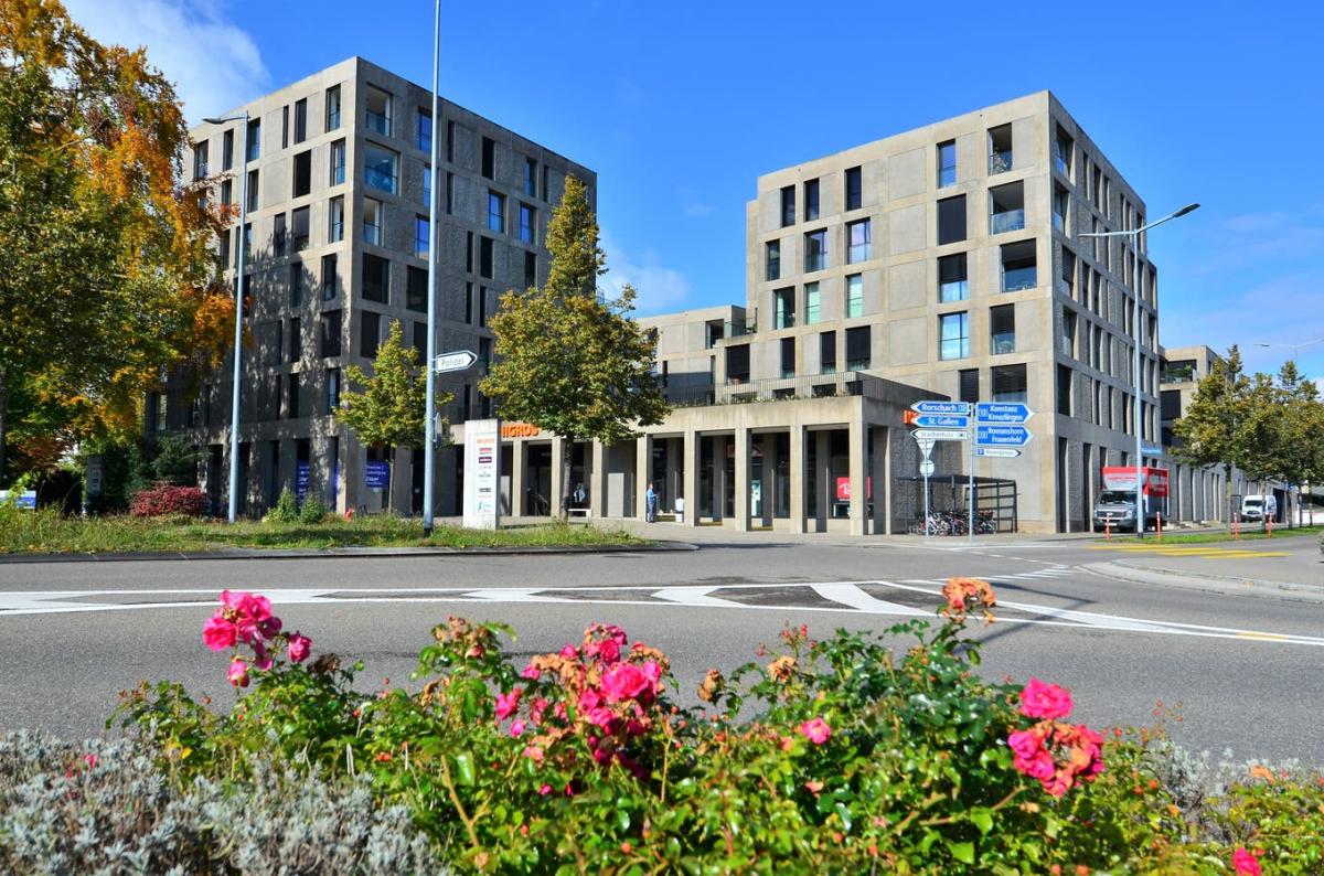Der «Rosengarten» prägt seit zehn Jahren das Stadtbild von Arbon.