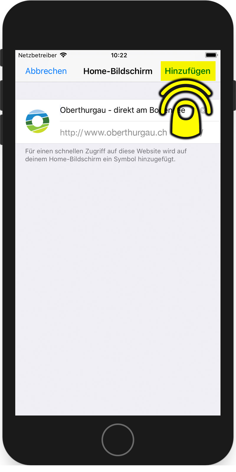 iPhone App Oberthurgau